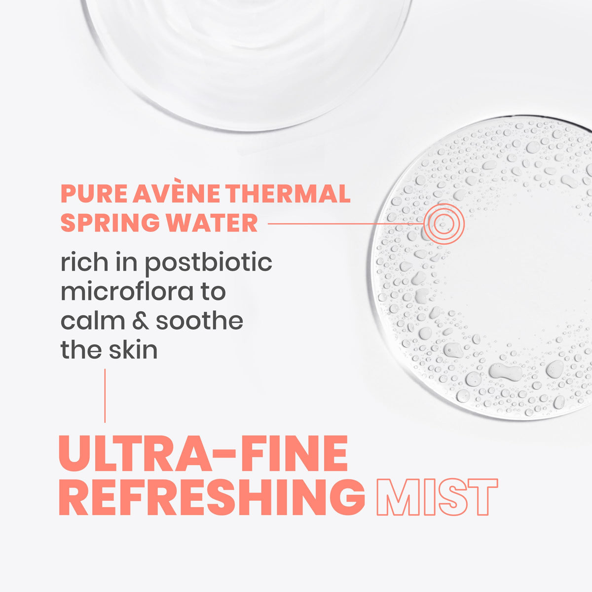 Eau Thermale Avène Thermal Spring Water on a vanity