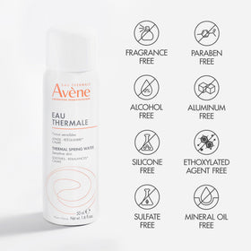 Eau Thermale Avène Thermal Spring Water Soothing Face Mist 1.6 oz close-up of nozzle