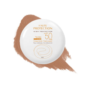 Eau Thermale Avène Tinted SPF 50 Mineral Sunscreen compact front view
