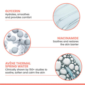 Eau Thermale Avène Tolerance Gentle Foaming Cleanser 5 oz in bathroom setting