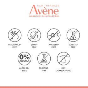 Eau Thermale Avène Tolerance Gentle Foaming Cleanser 5 oz with ingredients