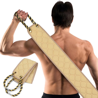 eaxun 38.5 Inch Exfoliating Back Scrubber front view