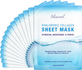 Ebanel 15-Pack Collagen Face Mask front view