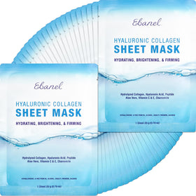 Ebanel 40-Pack Collagen Face Mask packaging front view