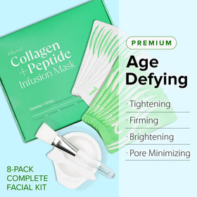 Ebanel Collagen Peptides Wash-Off Face Mask application brush and spatula