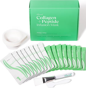 Ebanel Collagen Peptides Wash-Off Face Mask Set packaging front view