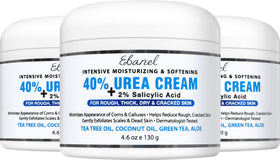 Ebanel Urea Cream 40% front view with packaging