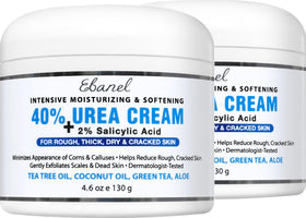 Ebanel Urea Cream 40% front view with packaging