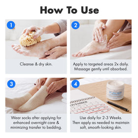 Ebanel Urea Cream 40% on a wooden surface