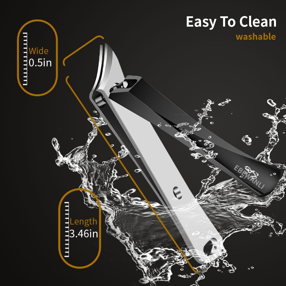 EBEWANLI Ingrown Toenail Clippers with stainless steel finish