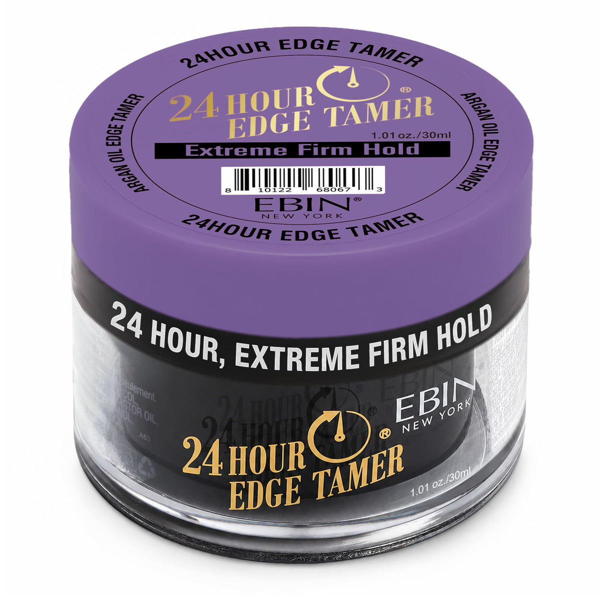 EBIN NEW YORK 24 Hour Edge Tamer Extreme Firm Hold Gel front view