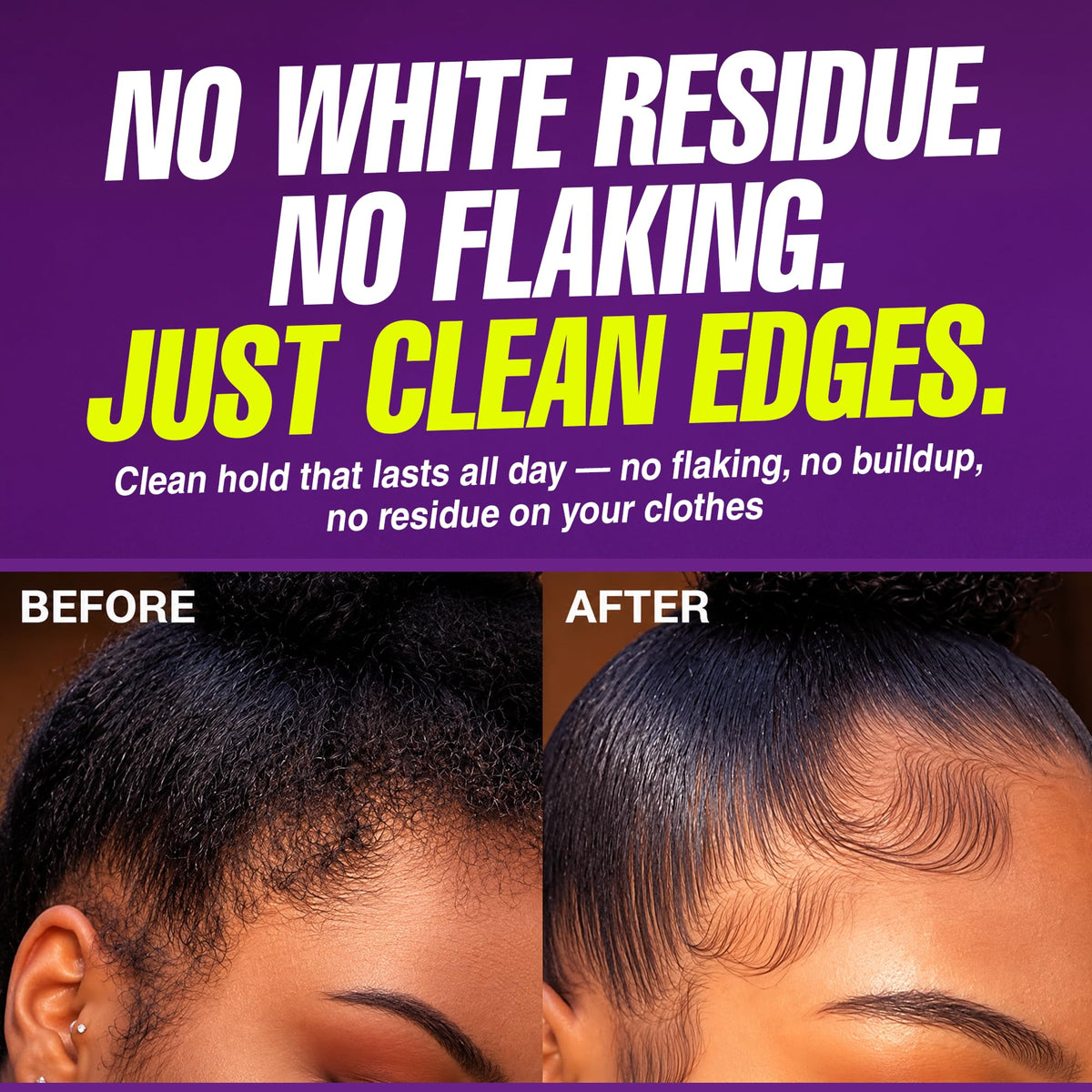 EBIN NEW YORK Edge Tamer packaging with argan oil ingredients