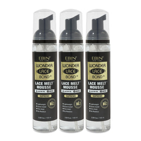 EBIN NEW YORK Wonder Lace Bond Melt Mousse 3-pack front view