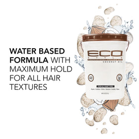 Eco Style Coconut Oil Styling Gel 80 oz back view