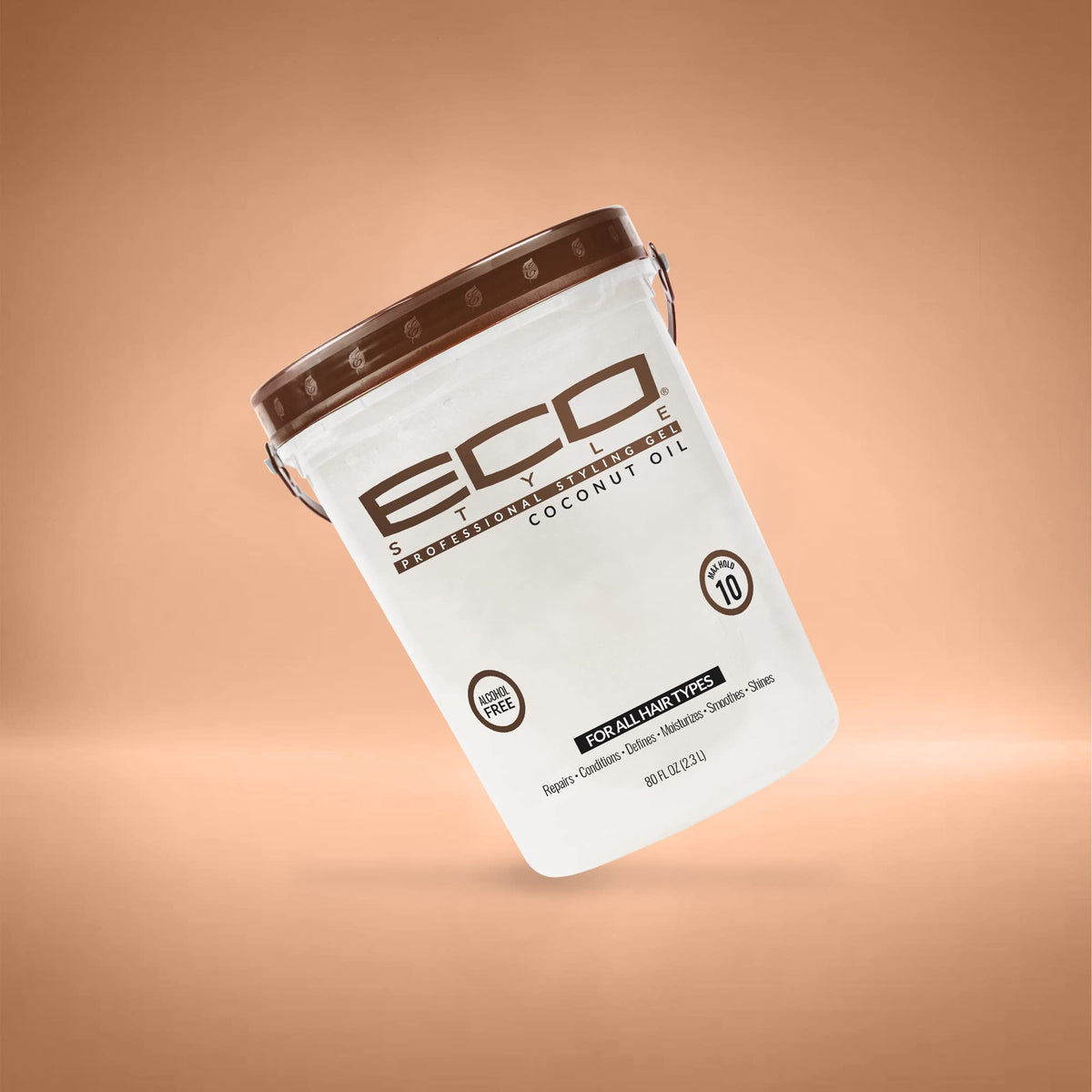 Eco Style Coconut Oil Styling Gel 80 oz side view