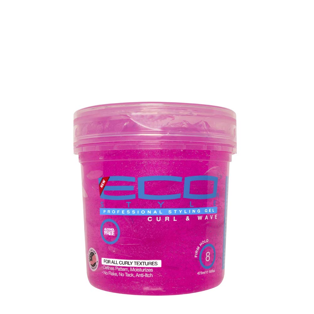 Eco Style Hair Gel 16 Oz front view with packaging