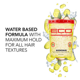 Eco Style Moroccan Argan Oil Styling Gel 5LB side view