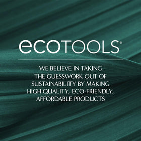 EcoTools Fine Hair Detangler brush in use on dry hair