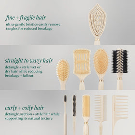 EcoTools Smoothing Detangler Paddle Brush packaging
