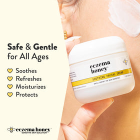 ECZEMA HONEY Soothing Facial Cream 2 Oz side view