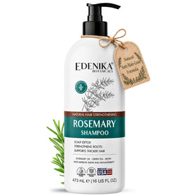 EDENIKA BOTANICALS Rosemary Oil Shampoo 16 fl oz front view