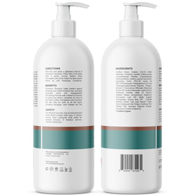 EDENIKA BOTANICALS Rosemary Oil Shampoo with natural ingredients display