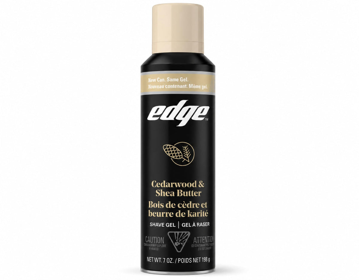 Edge Cedarwood & Shea Butter Shave Gel 300g front view