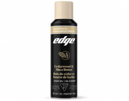 Edge Cedarwood & Shea Butter Shave Gel 300g front view