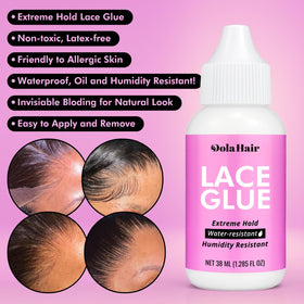Edge Control Gel from Dolahair with applicator