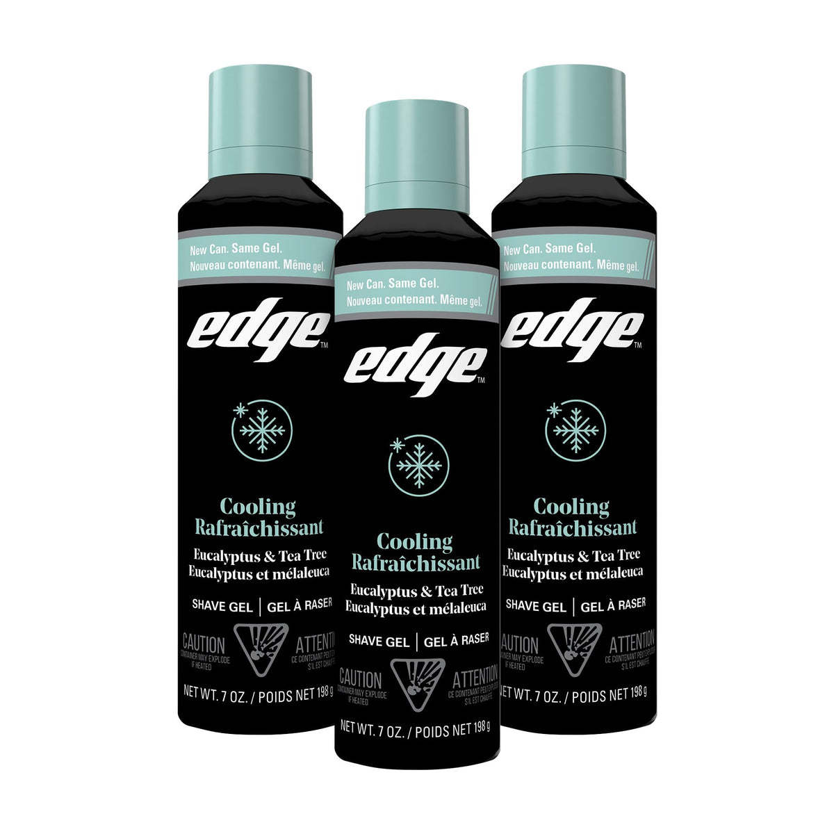 Edge Shaving Gel for Men 7 oz front view