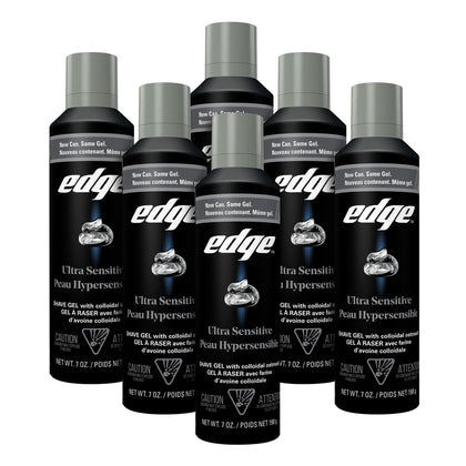 Edge Shaving Gel for Men 7 oz front view