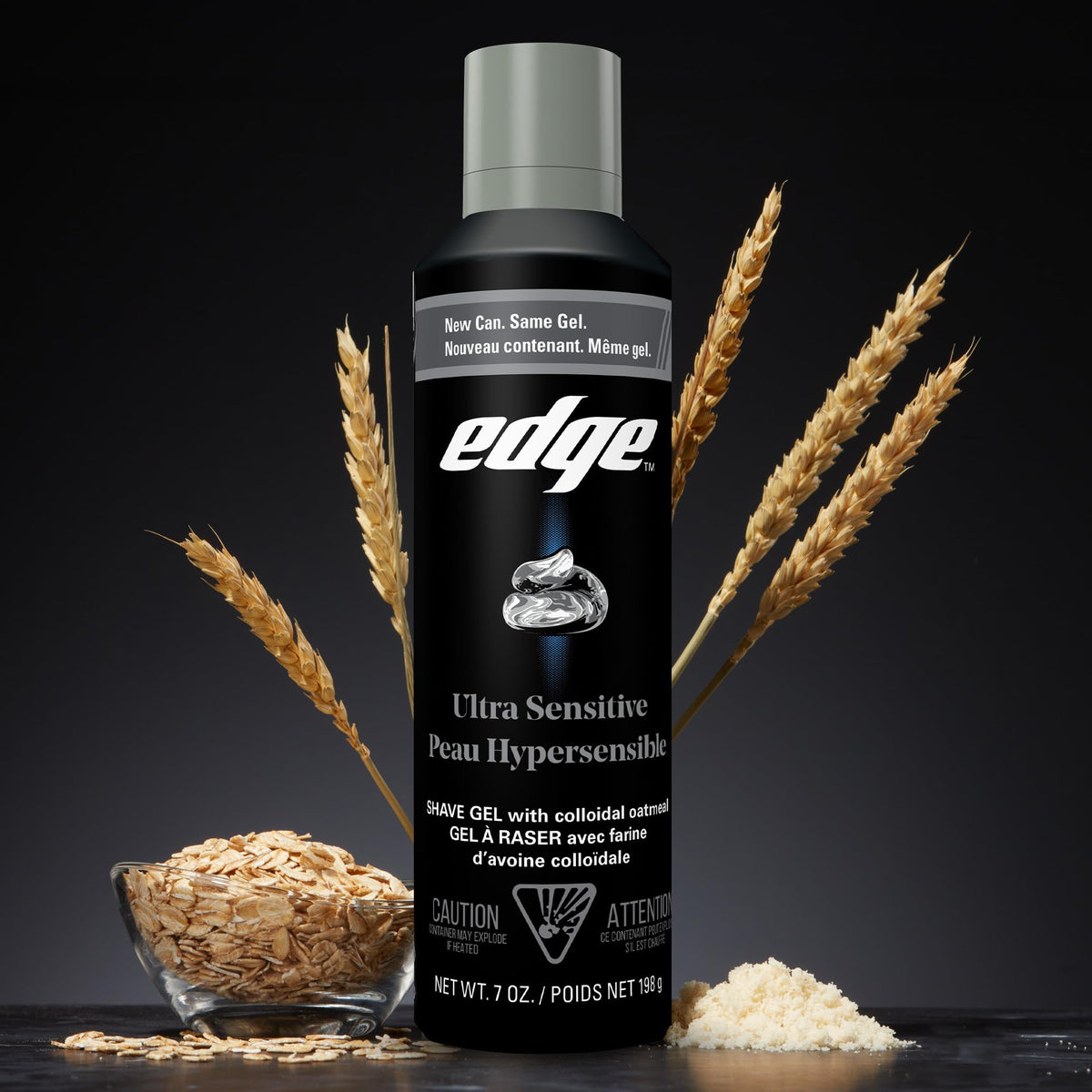 Edge Shaving Gel for Men 7 oz packaging