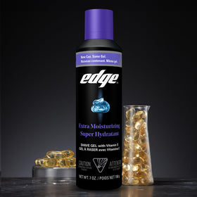 Edge Shaving Gel for Men 7 oz with razor