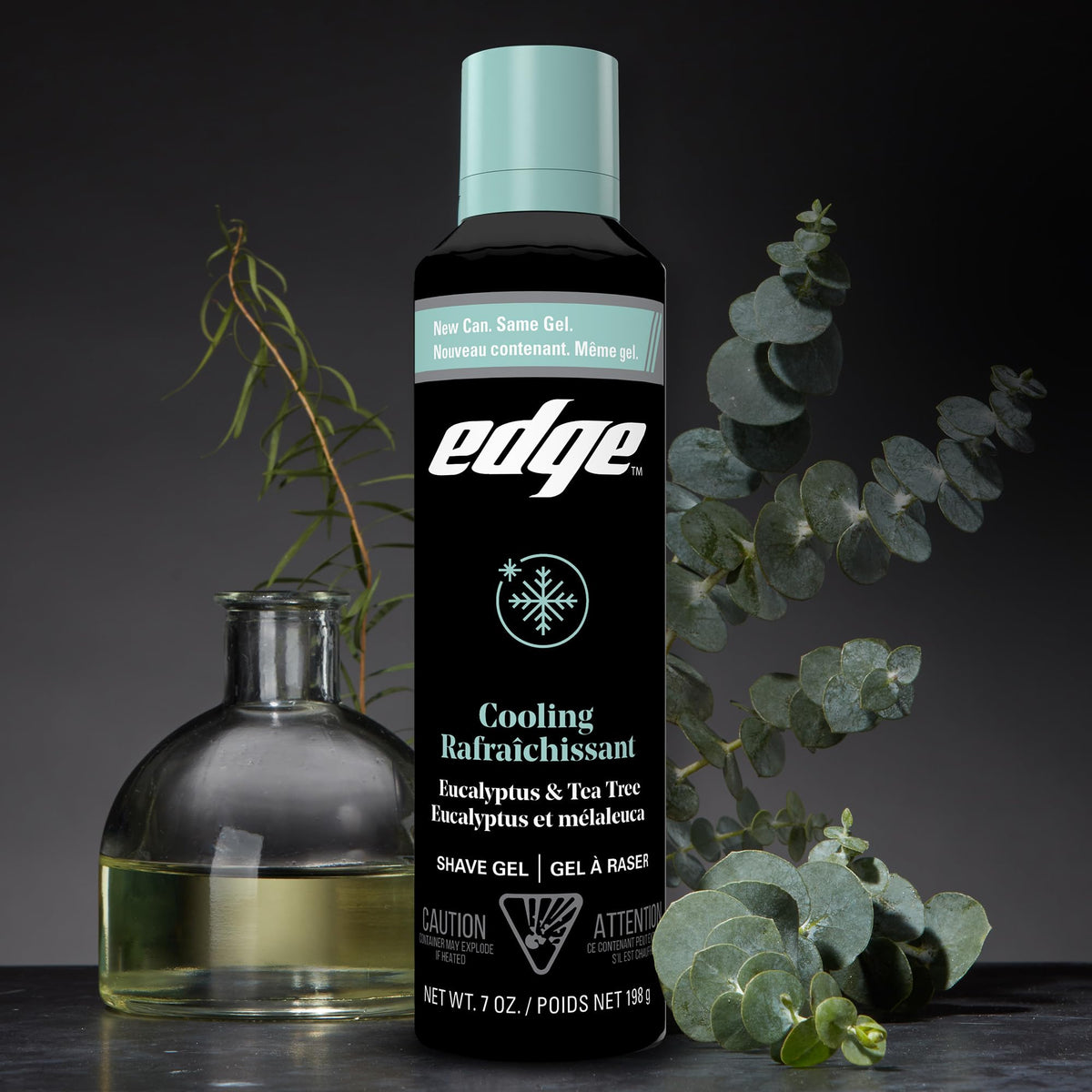 Edge Shaving Gel for Men in bathroom setting