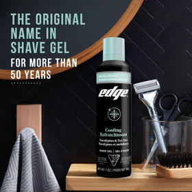 Edge Shaving Gel for Men with Schick Hydro 5 Razor
