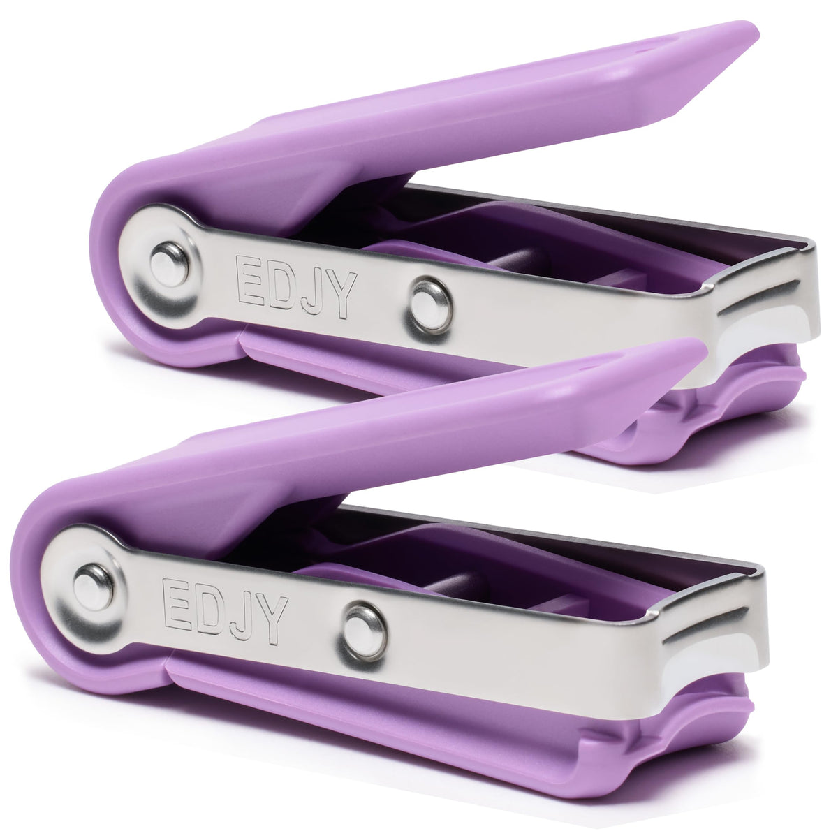 EDJY Fingernail Cutter Lilac front view