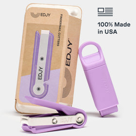 EDJY Fingernail Cutter showing ergonomic lever design