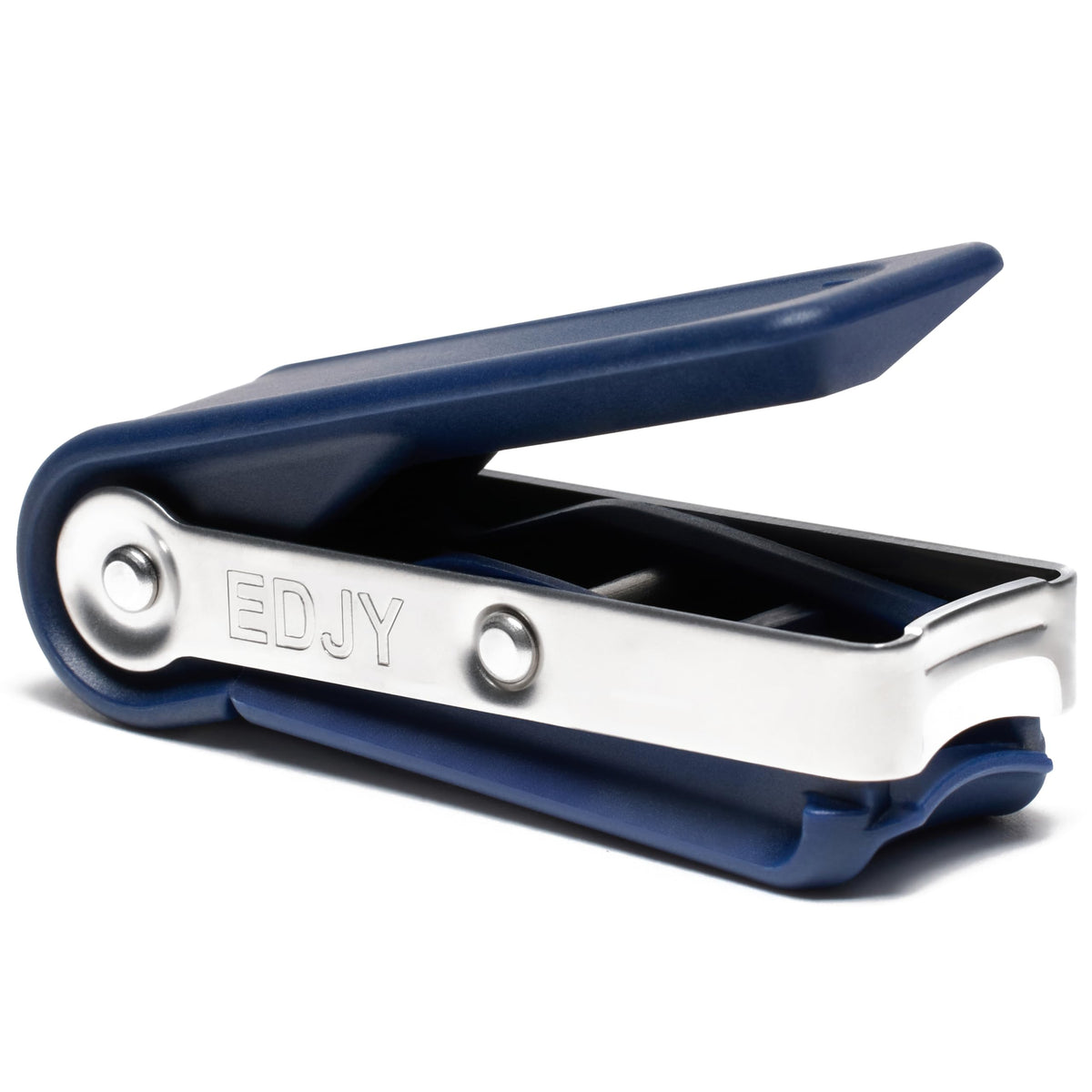 EDJY Fingernail Cutter stainless steel front view