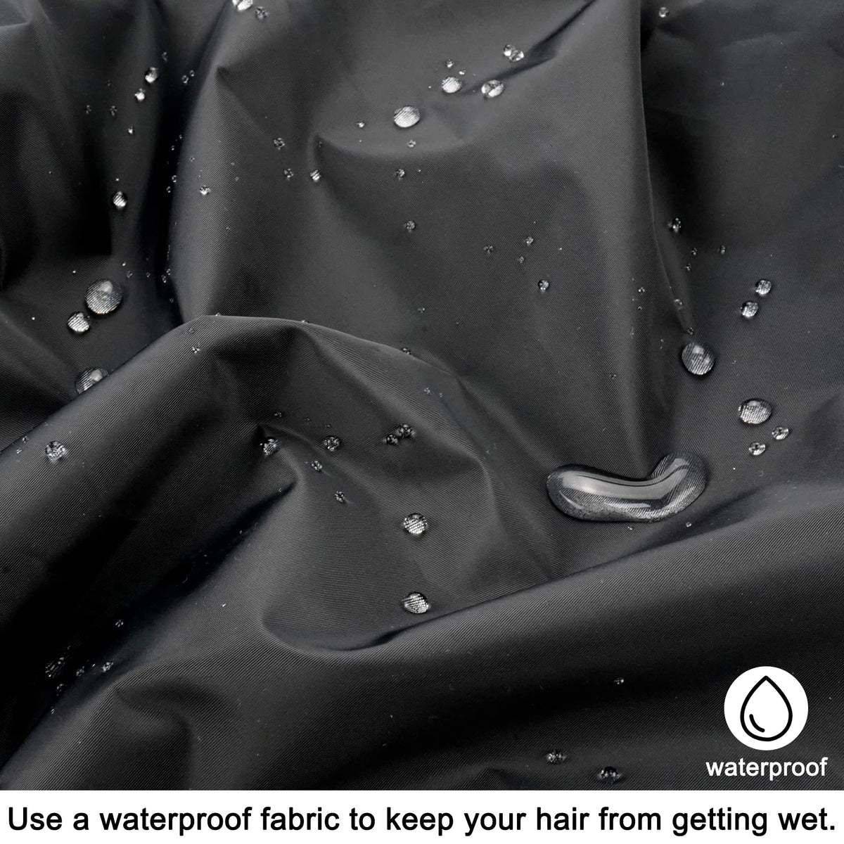 Edoneery Shower Cap in use during a shower