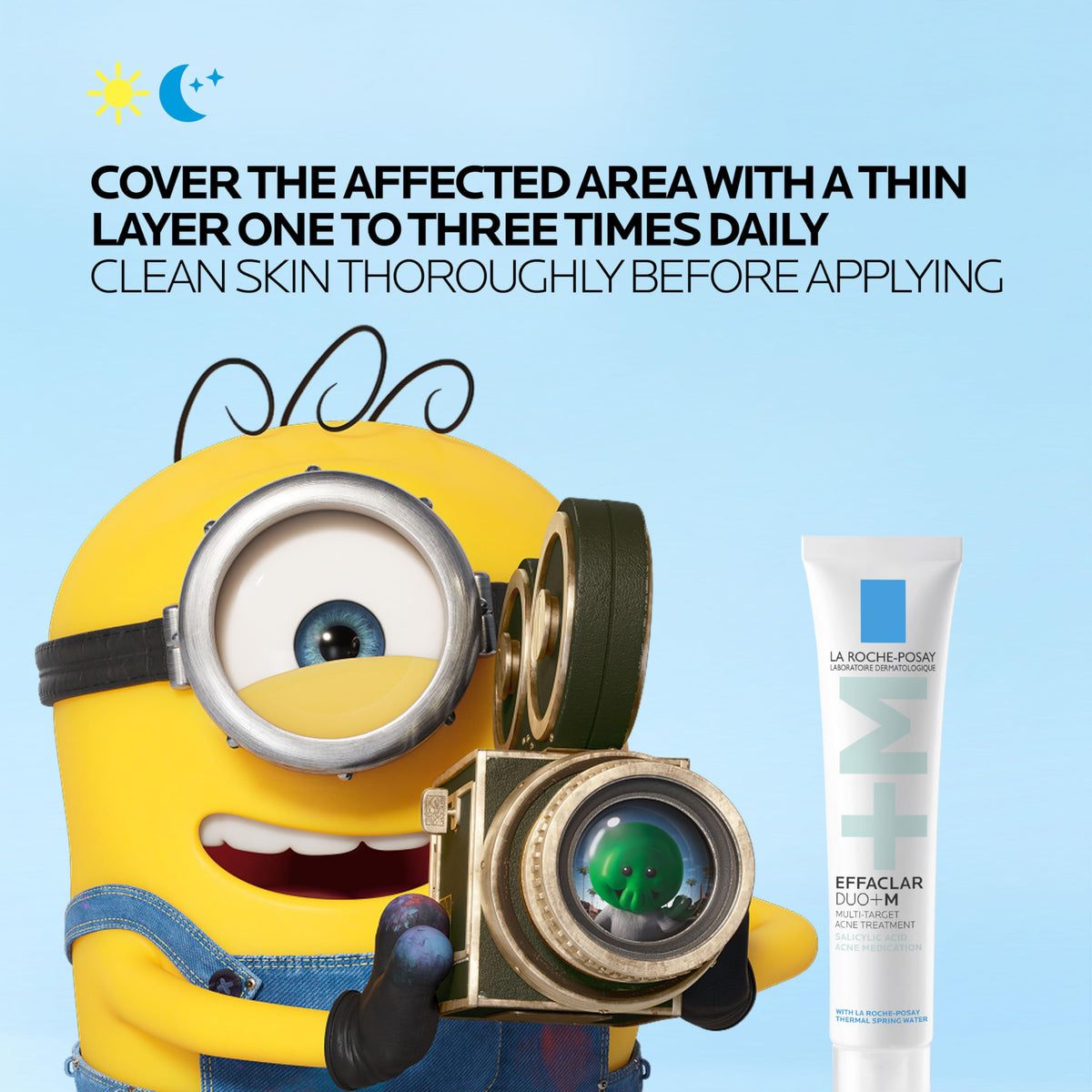 Effaclar Minions Acne Kit with Minions theme