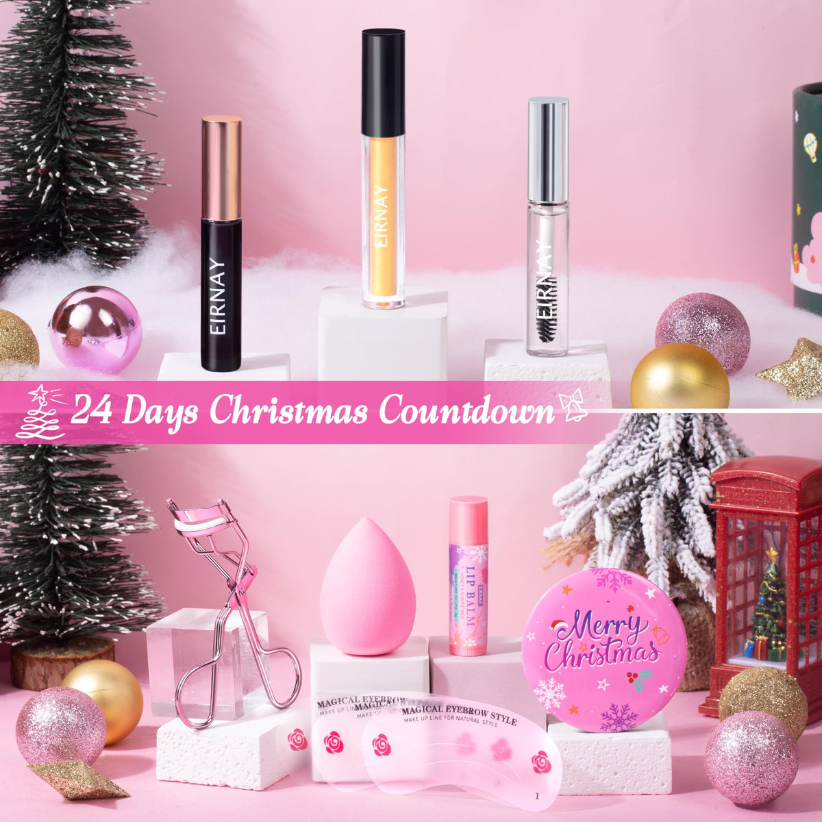 EIRNAY Advent Calendar in festive packaging ready for gifting
