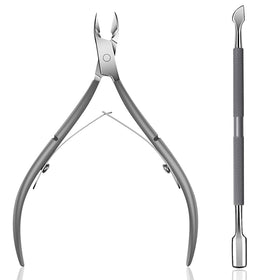 Ejiubas Cuticle Trimmer and Pusher Set front view
