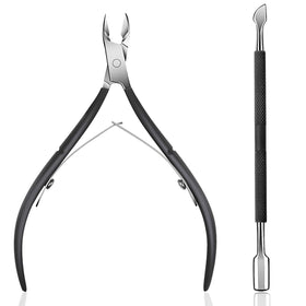 Ejiubas Cuticle Trimmer front view with ergonomic handle
