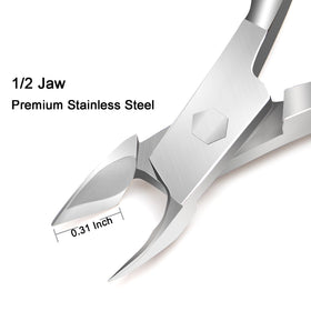 Ejiubas Cuticle Trimmer stainless steel blade close-up