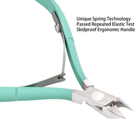 Ejiubas cuticle trimmer with ergonomic handle design