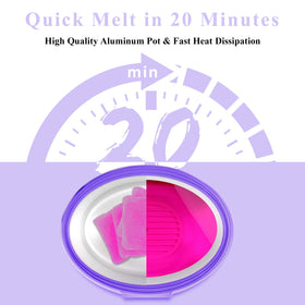 Ejiubas Paraffin Wax Machine thermometer and heat insulating grid