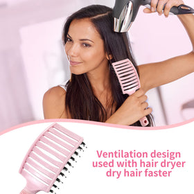 EKONAER brush handle with rubber non-slip grip