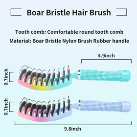EKONAER Detangling Brush hanging from its handle