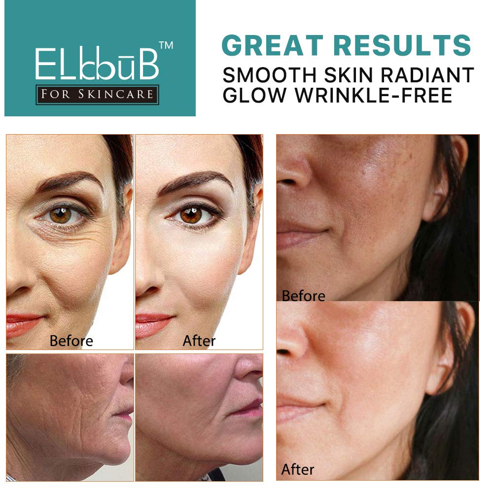 ELBBUB Retinol Serum application on skin