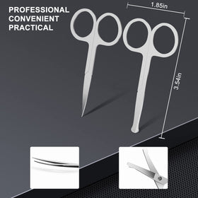 Elegant design of Andrea manicure set in leather case